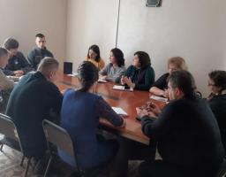Відбулась зустріч представників РДА та районних служб з фахівцем місії ІМРАСТ в Україні
