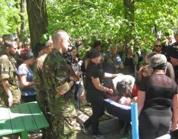 На Кремінщині попрощались з загиблим 20 – річним морпіхом.