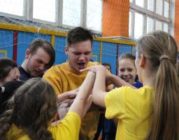 Учні Новомикільскої школи – переможці Кубку району з баскетболу.