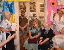 Напередодні  Дня пам’яті захисників України у Кремінському районному краєзнавчому  музеї  пройшов тематичний захід