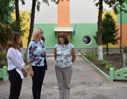 Вчора голова райдержадміністрації Наталя Чехута побувала із робочим візитом у дитячих садочках міста