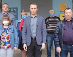 Голова райдержадміністрації продовжує відвідувати сільські громади району