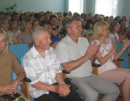 Урочисте зібрання та святковий концерт пройшли з нагоди відзначення Дня Конституції України