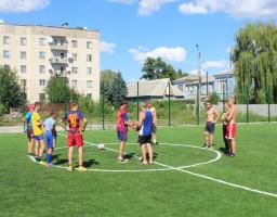 Нещодавно на міському спортивному майданчику відбувся районний турнір з дворового футболу 