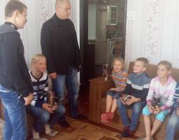 Спеціалістами служби у справах дітей був відвіданий дитячий будинок сімейного типу в Кудряшівці