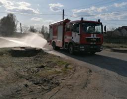 Рятувальники продовжують вживати комплексних заходів, спрямованих на протидію поширенню коронавірусної інфекції на територію Кремінського району