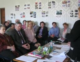 Керівники району взяли участь у роботі пленуму районної організації ветеранів України.