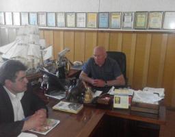 Перший заступник голови райдержадміністрації Володимир Позняк  днями  відвідав з робочим візитом підприємства району